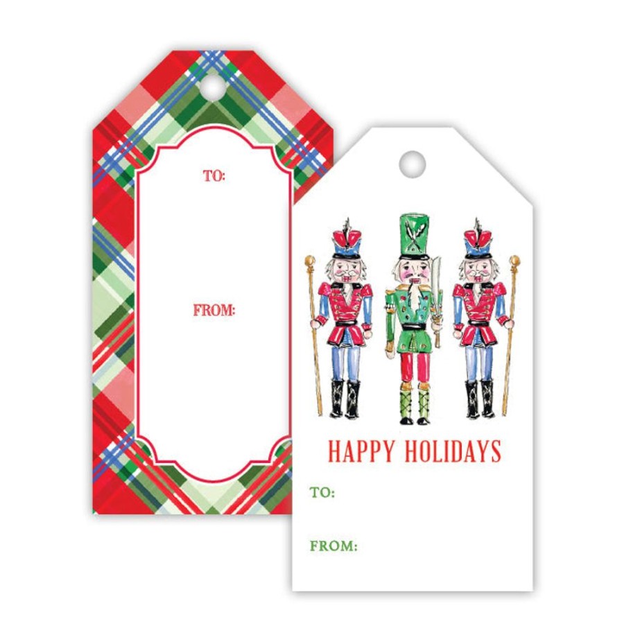 Seasonal Rosanne Beck | Traditional Nutcracker Gift Tags