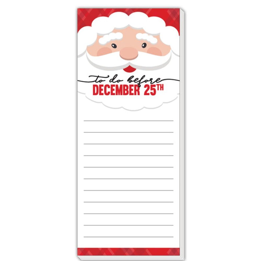 Seasonal Rosanne Beck | To Do Before December 25 Merry Little Skinny Notepad