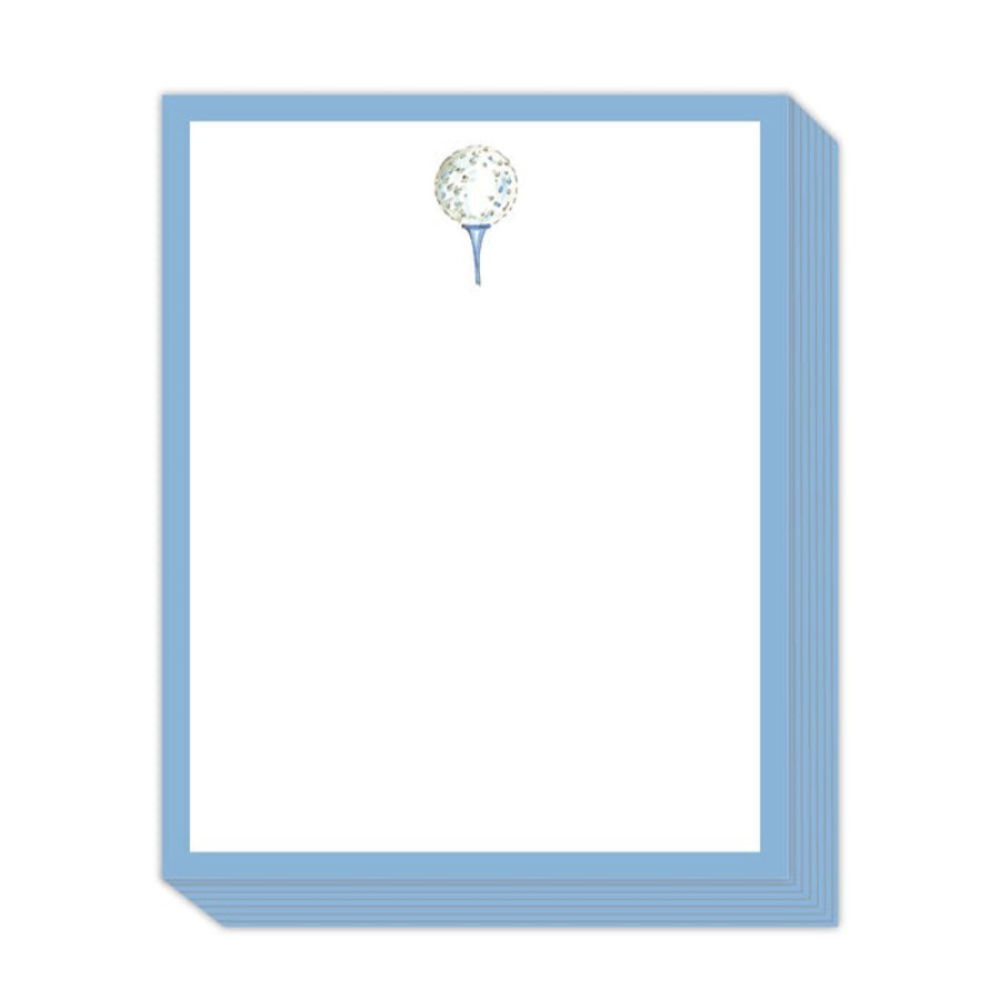 Notes & Pads Rosanne Beck | Blue Golf Ball Stack Pad