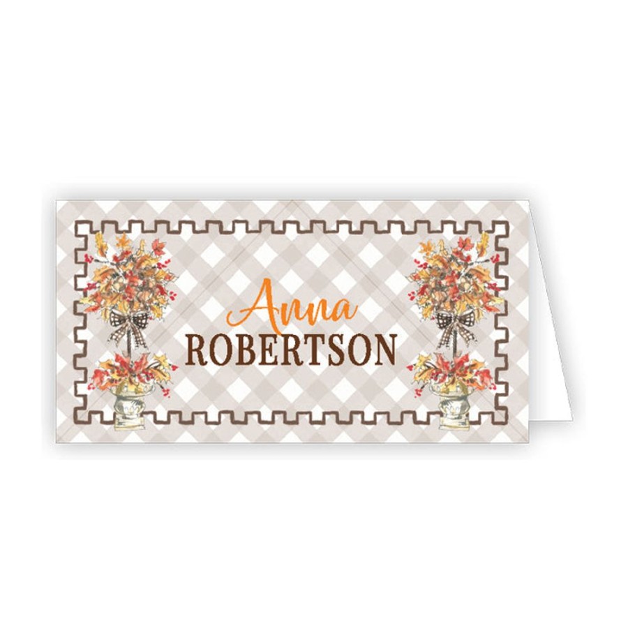 Home & Entertaining Rosanne Beck | Fall Topiaries Place Card