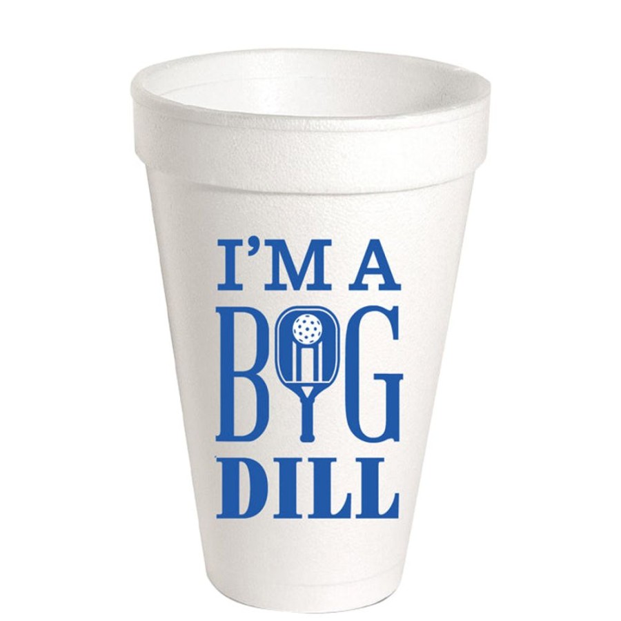 Home & Entertaining Rosanne Beck | I'M A Big Dill Styrofoam Cups