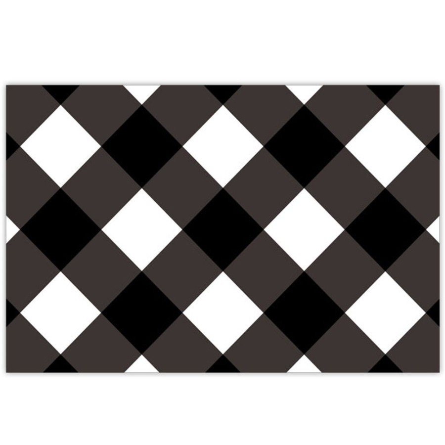 Home & Entertaining Rosanne Beck | Black Buffalo Check Placemats