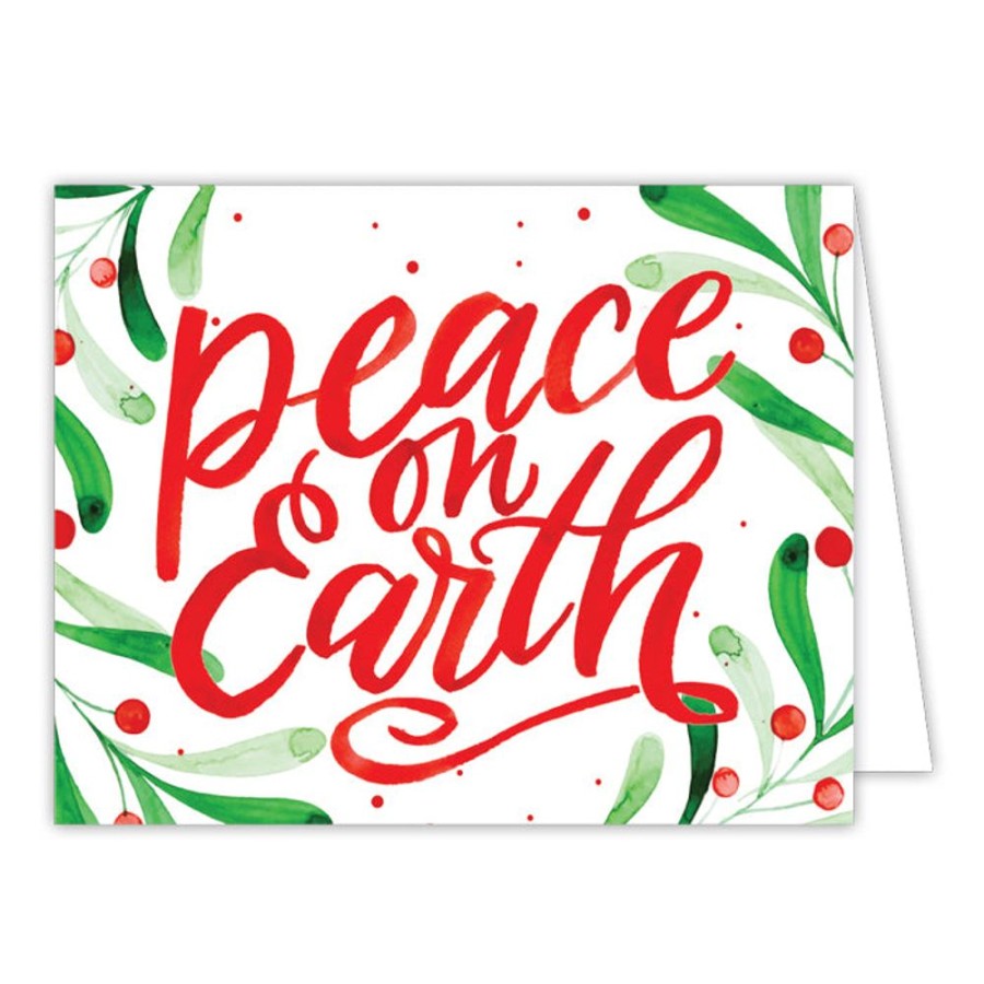 Seasonal Rosanne Beck | Peace On Earth Greeting Card