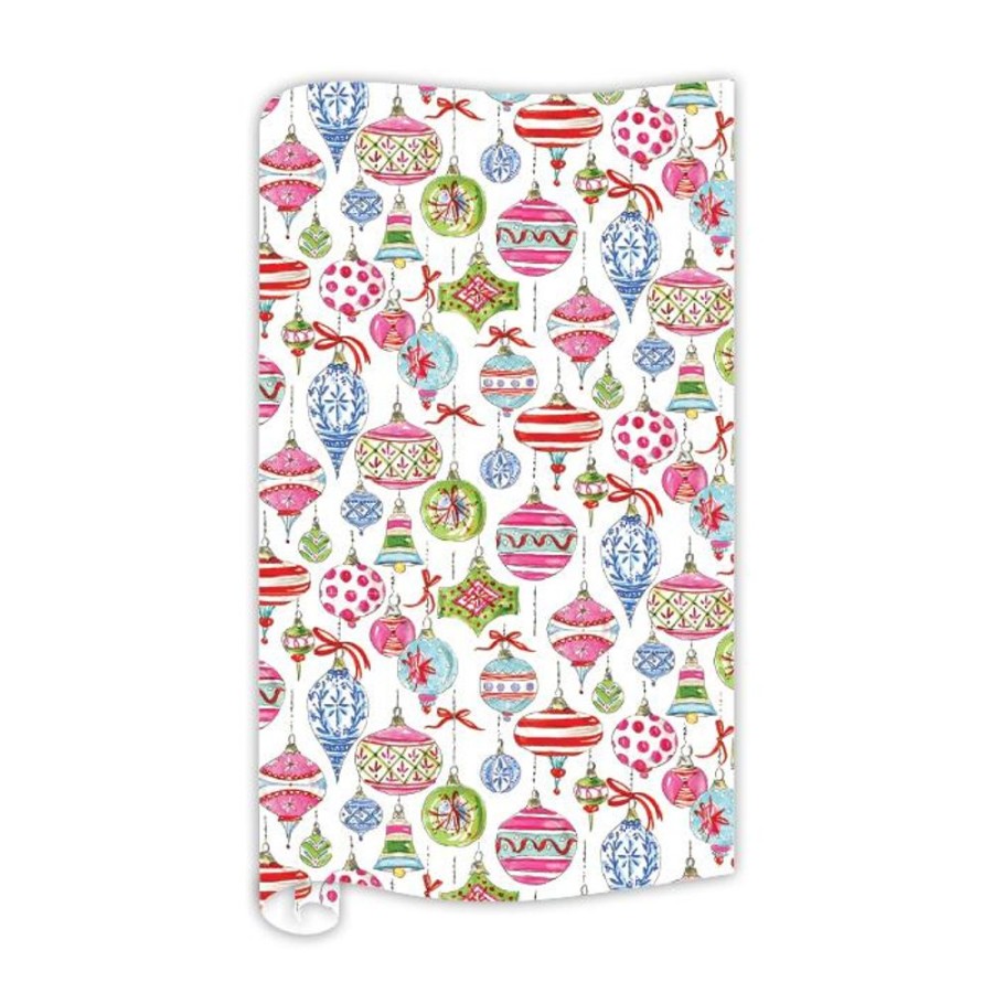 Seasonal Rosanne Beck | Holiday Ornaments Wrapping Paper