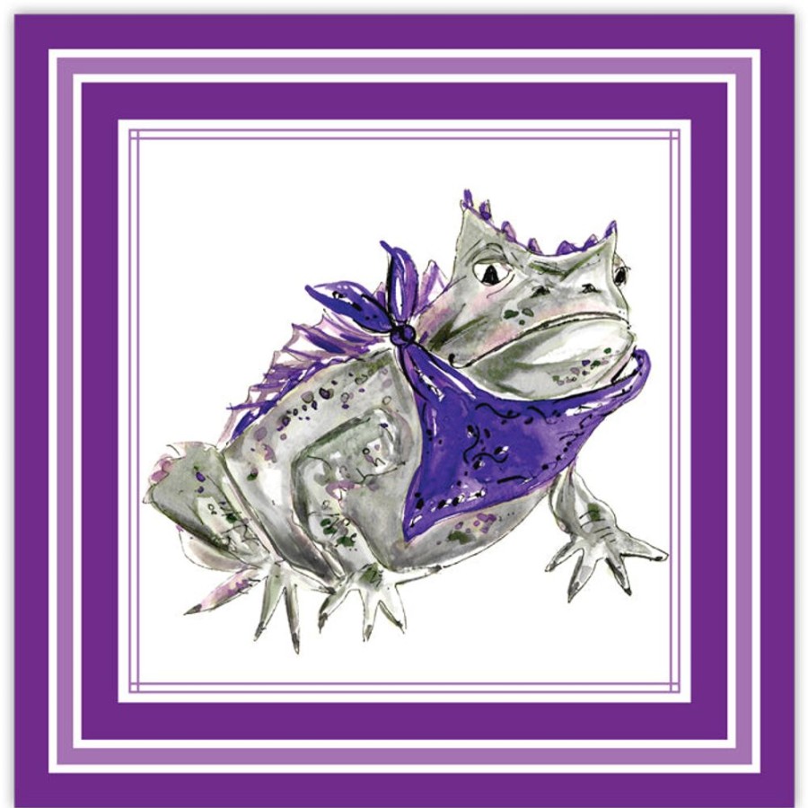 Seasonal Rosanne Beck | Horned Frog Square Placemats