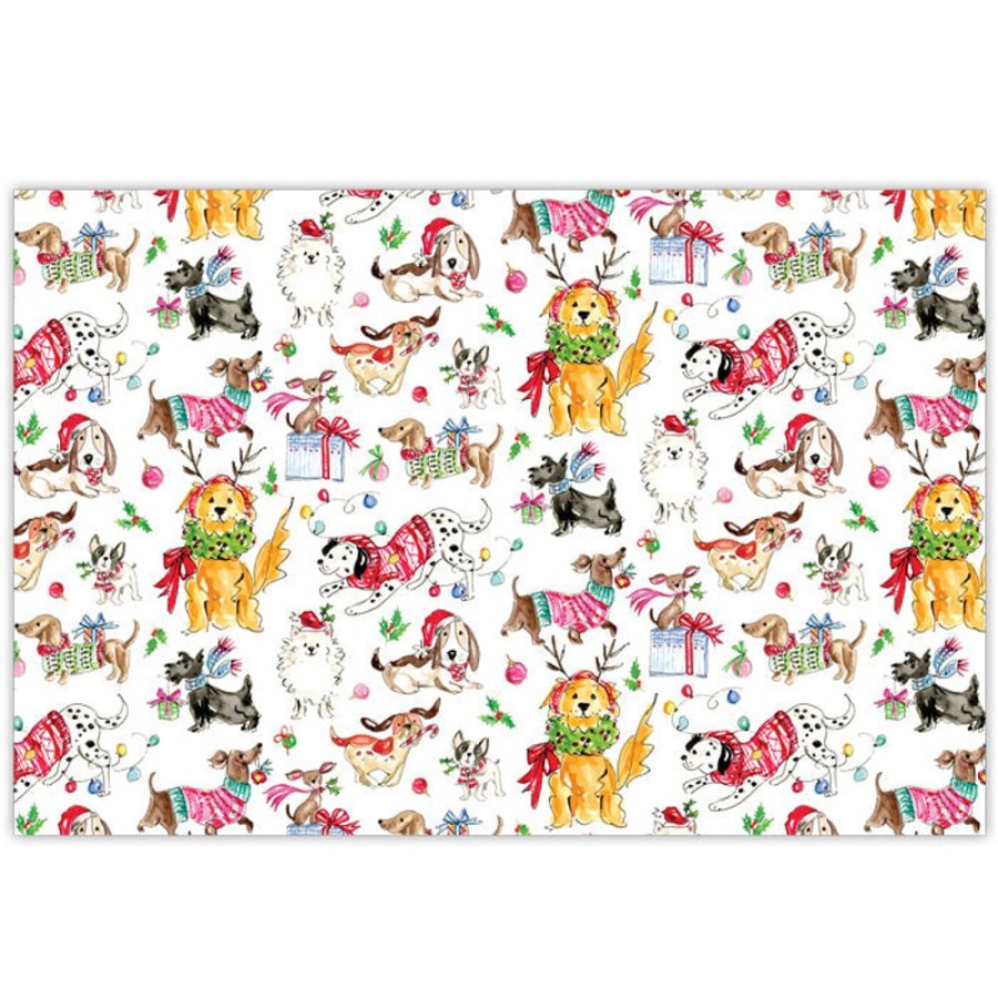 Seasonal Rosanne Beck | Christmas Dogs Placemats