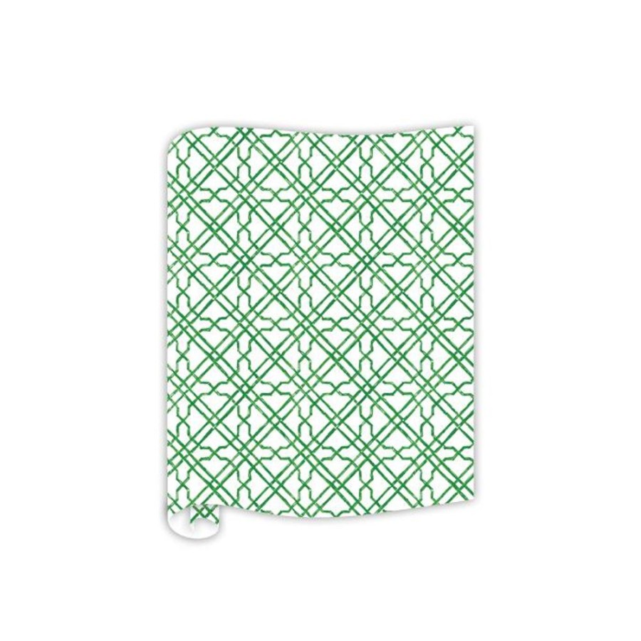 Seasonal Rosanne Beck | Green Cane Trellis Table Runner