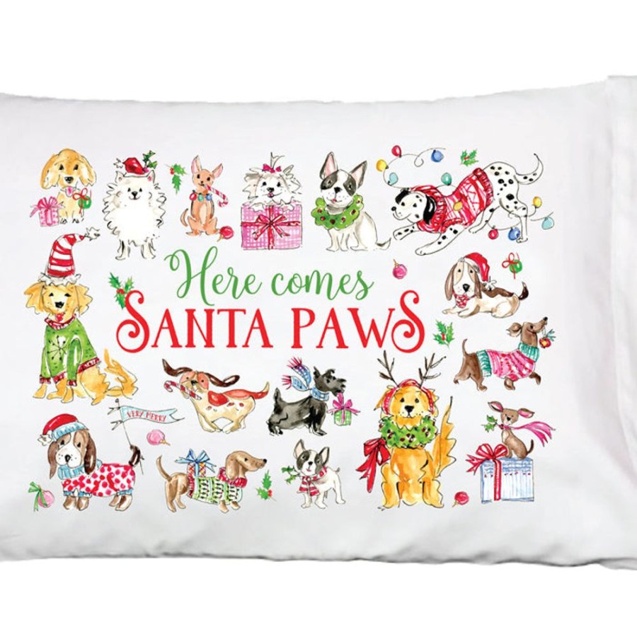 Seasonal Rosanne Beck | Christmas Dogs Pillowcase