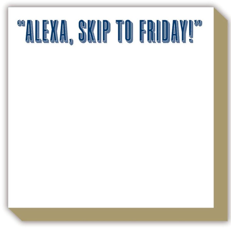 Notes & Pads Rosanne Beck | Alexa, Skip To Friday Luxe Notepad