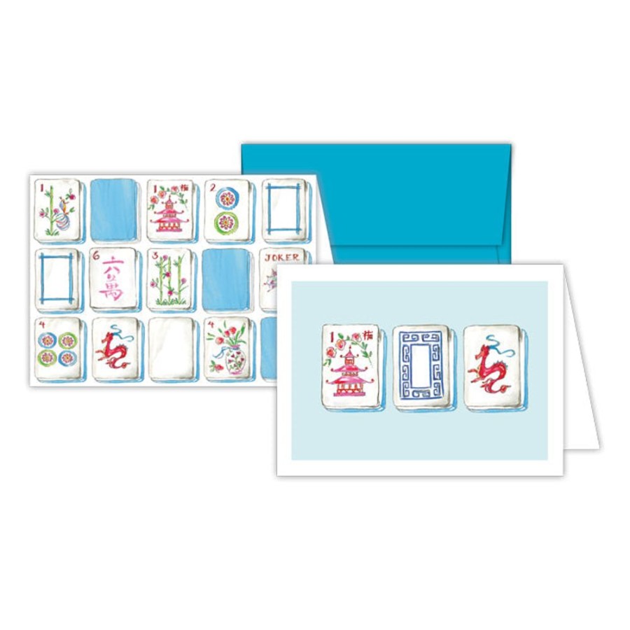 Notes & Pads Rosanne Beck | Mahjong Tile Trio Stationery Notes