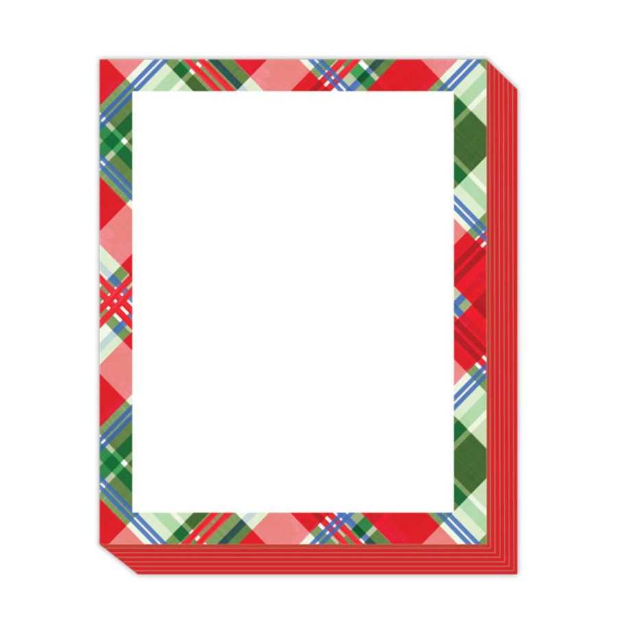 Seasonal Rosanne Beck | Traditional Plaid Stack Pad