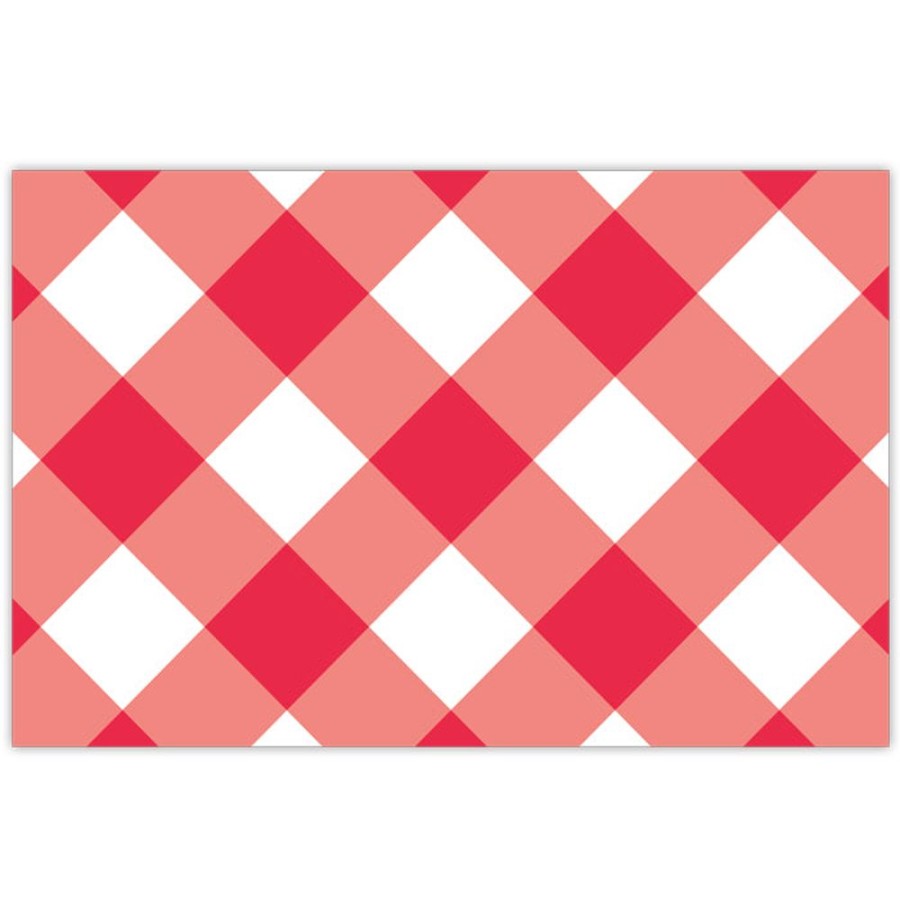 Home & Entertaining Rosanne Beck | Red Buffalo Check Placemats