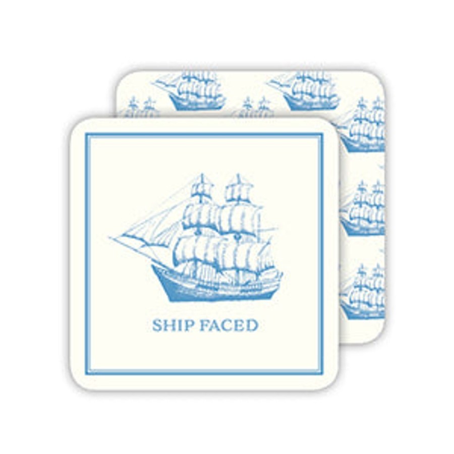 Home & Entertaining Rosanne Beck | Ship Faced Paper Coasters