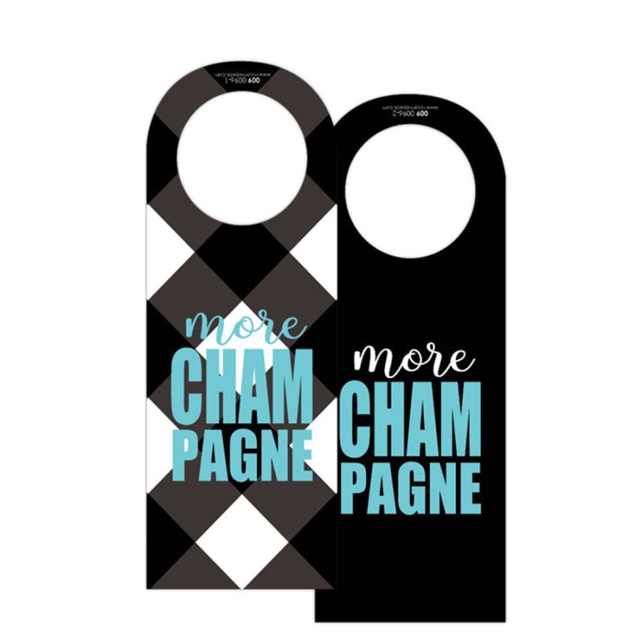 Home & Entertaining Rosanne Beck | More Champagne Wine Tag