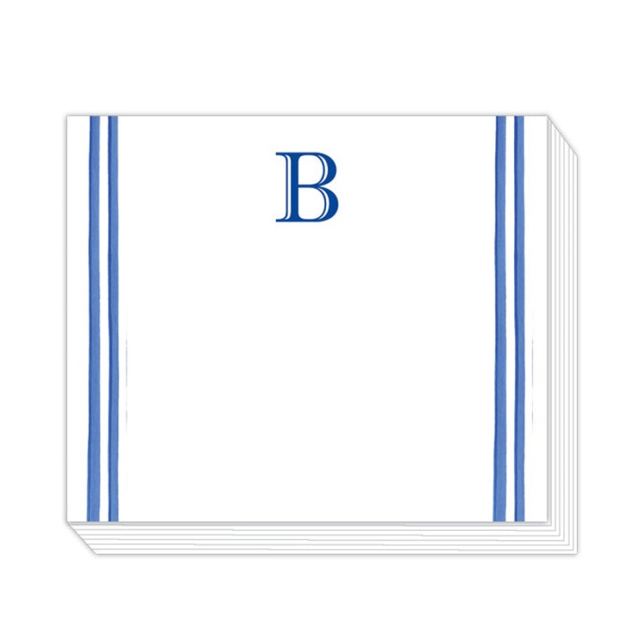 Monograms Rosanne Beck | Lattice Monogram B Notepad