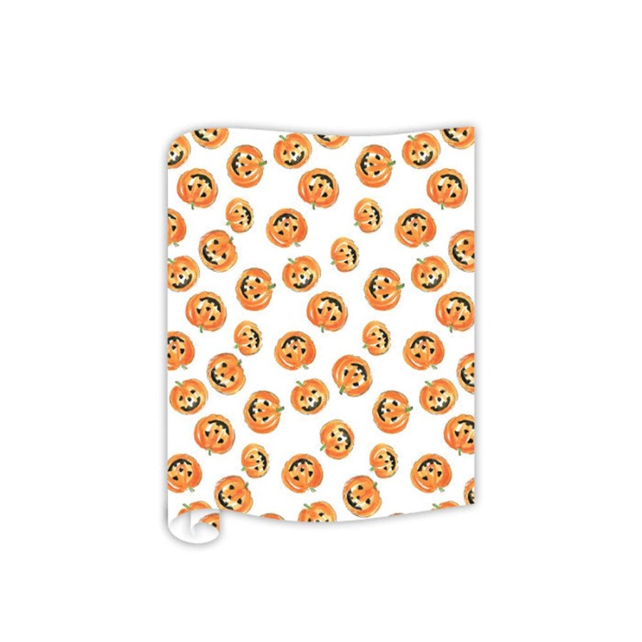 Home & Entertaining Rosanne Beck | Handpainted Pumpkins Pattern Table Runner