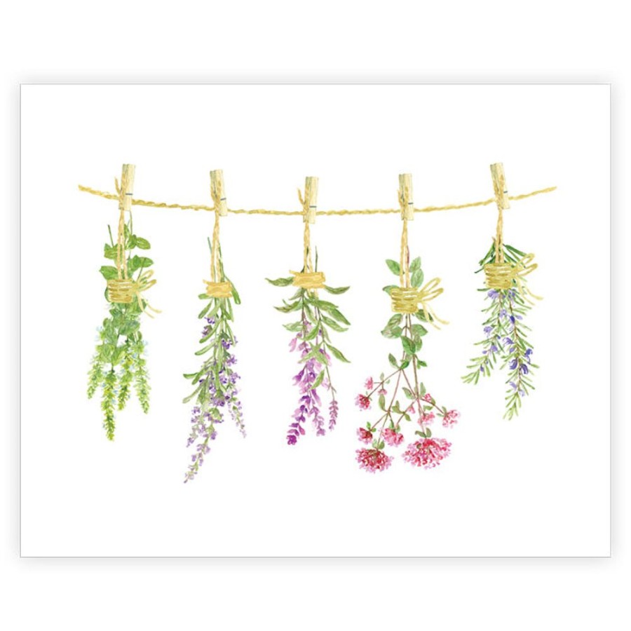 Home & Entertaining Rosanne Beck | Garden Herbs Art Print