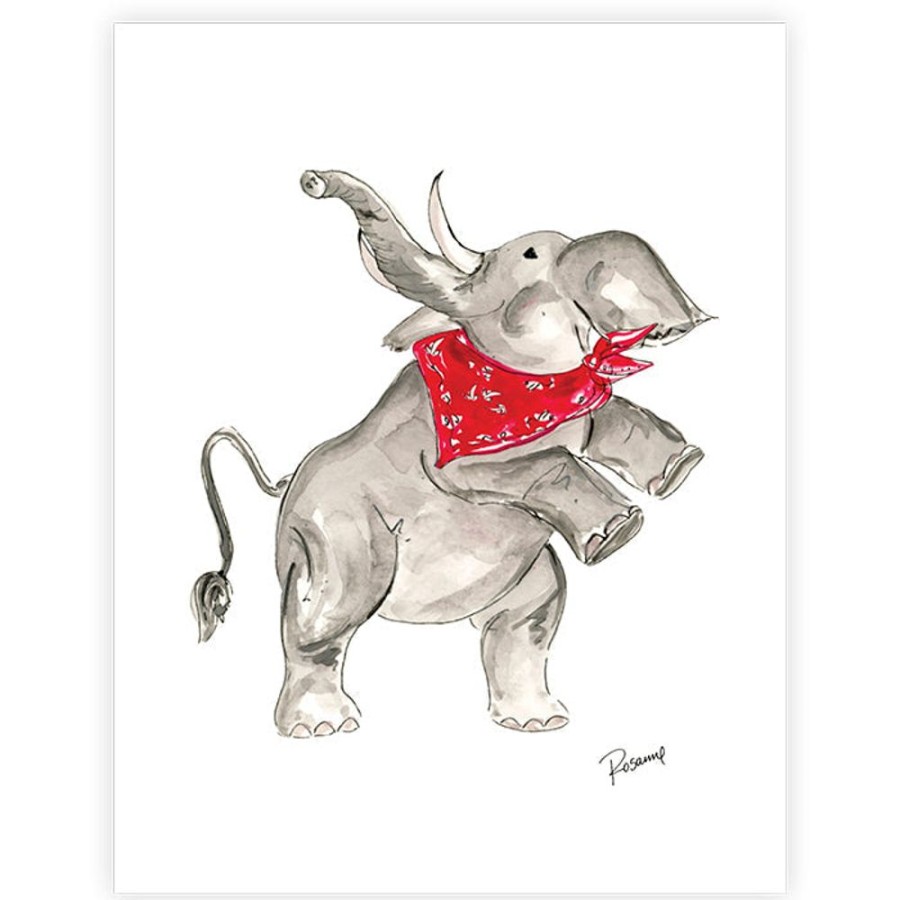 Seasonal Rosanne Beck | Elephant Art Print