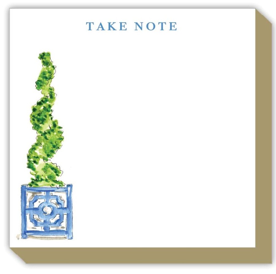 Notes & Pads Rosanne Beck | Take Note Spiral Topiary Luxe Notepad