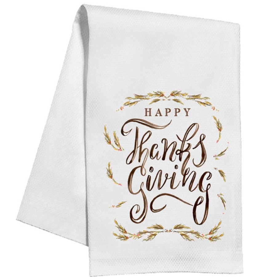 Home & Entertaining Rosanne Beck | Happy Thanksgiving Kitchen Towel