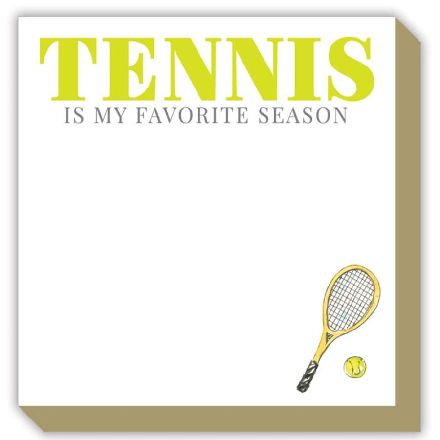 Notes & Pads Rosanne Beck | Tennis Is My Favorite Season Luxe Notepad