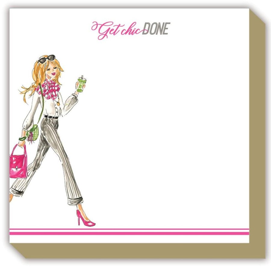 Notes & Pads Rosanne Beck | Get Chic Done Fashionista Luxe Notepad