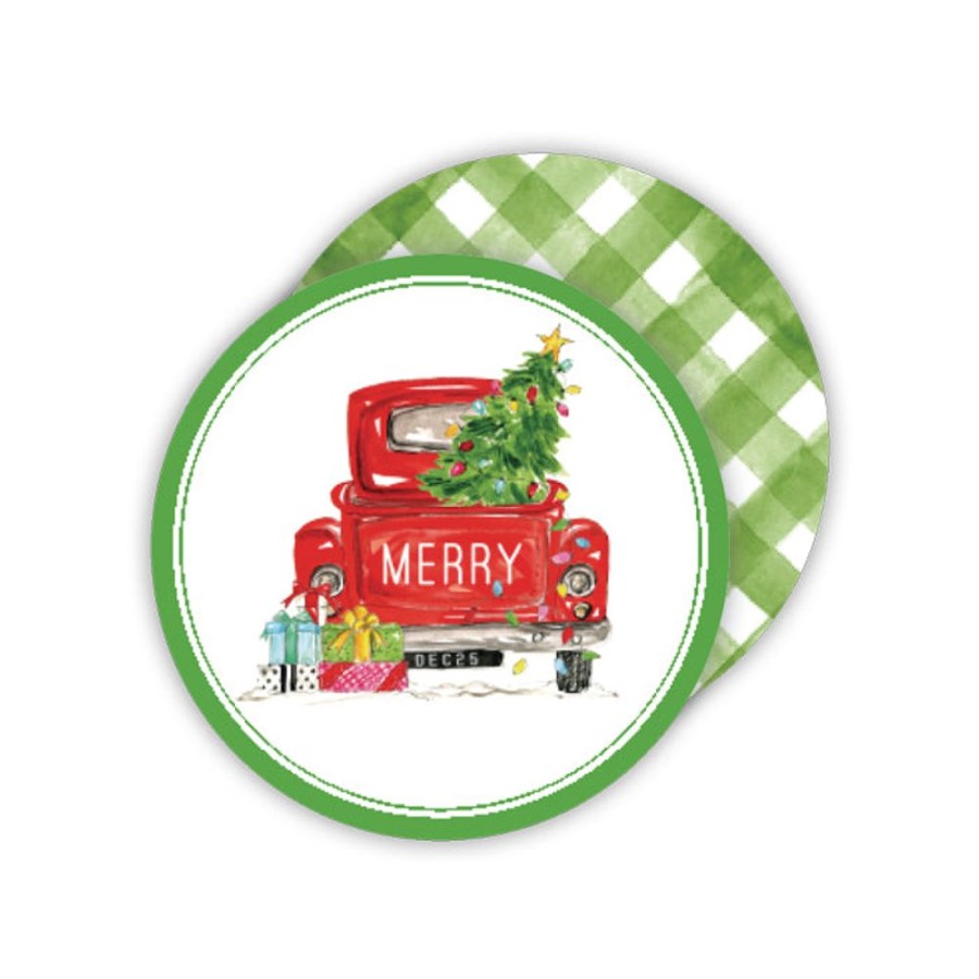 Seasonal Rosanne Beck | Vintage Car Paper Coasters