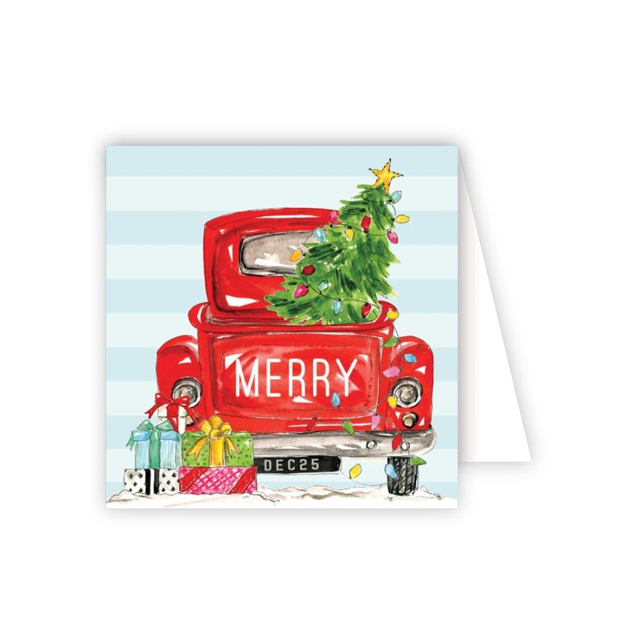 Seasonal Rosanne Beck | Vintage Car Enclosure Card