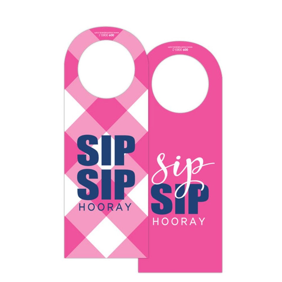 Home & Entertaining Rosanne Beck | Sip Sip Hooray Wine Tag