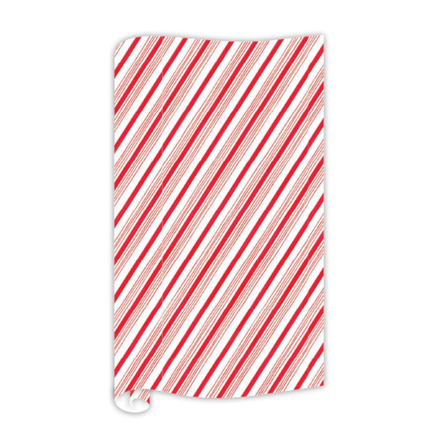 Seasonal Rosanne Beck | Candy Cane Pattern Wrapping Paper