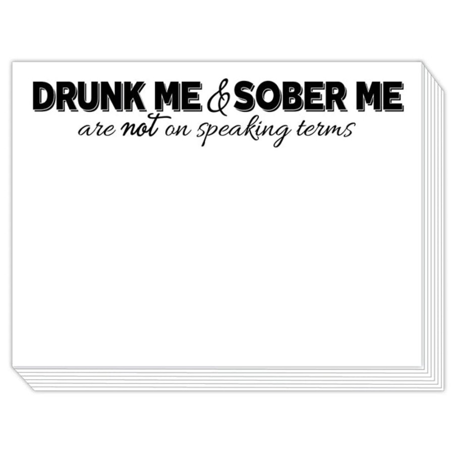 Notes & Pads Rosanne Beck | Drunk Me And Sober Me Slab Pad