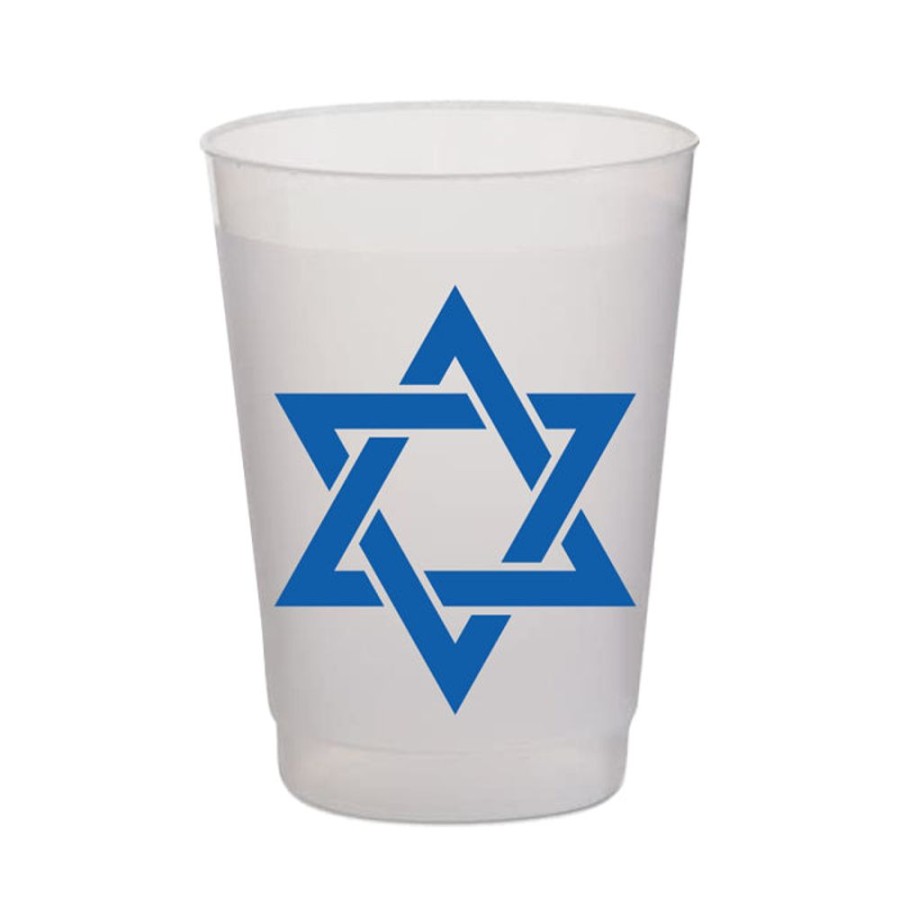 Invitations Rosanne Beck | Star Of David (Blue) Frost Flex Cup