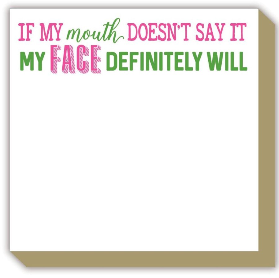 Notes & Pads Rosanne Beck | If My Mouth Doesnt Say It Luxe Notepad