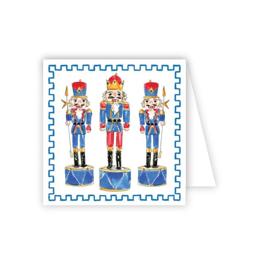 Seasonal Rosanne Beck | Handpainted Nutcrackers Enclosure Card