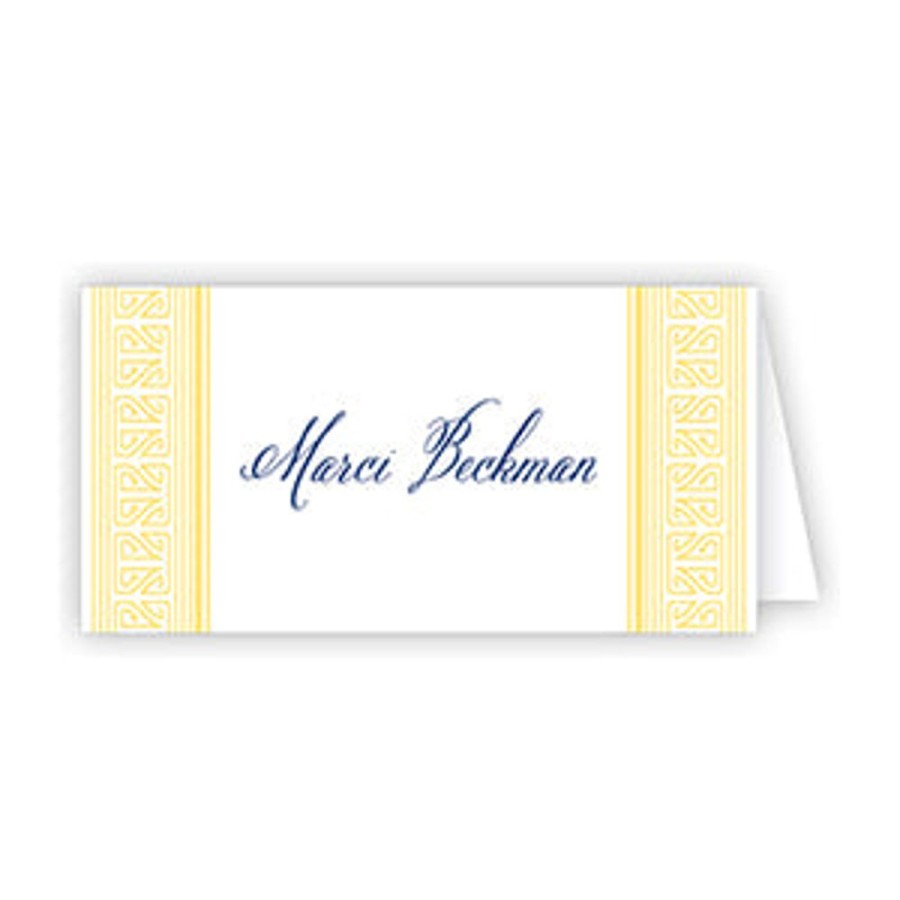 Home & Entertaining Rosanne Beck | Asian Stripe Butter Place Card