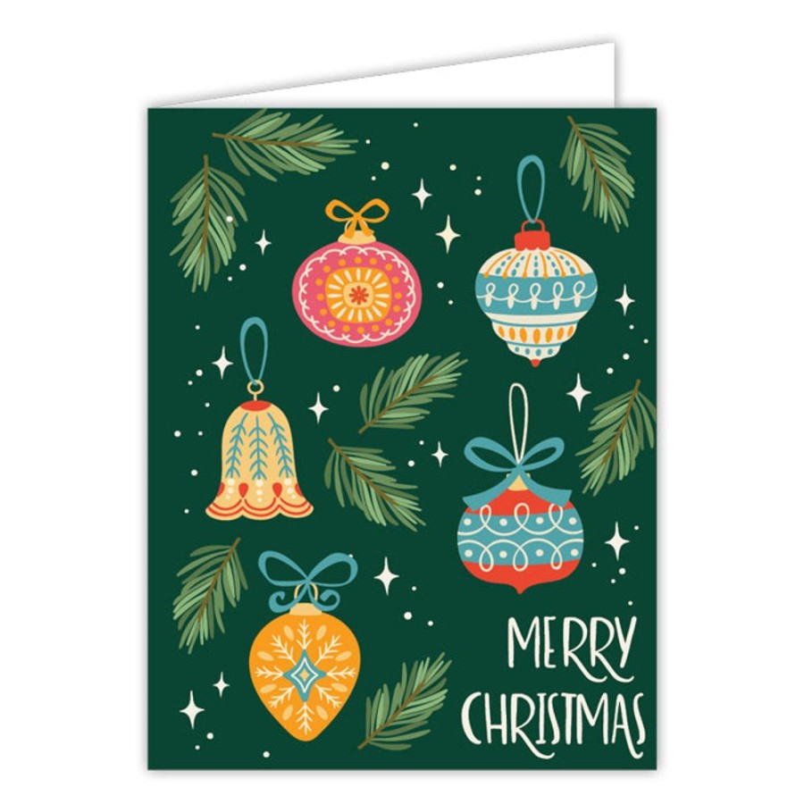 Seasonal Rosanne Beck | Holiday Ornaments Greeting Card