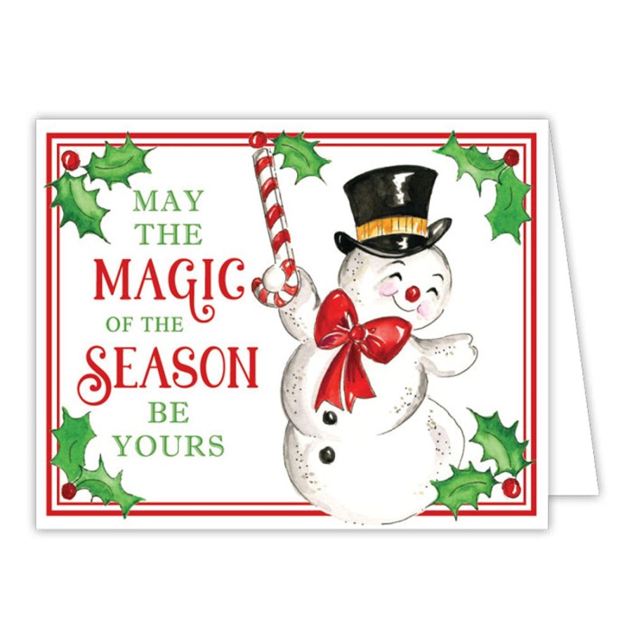 Invitations Rosanne Beck | May The Magic Of The Season Be Yours Greeting Card