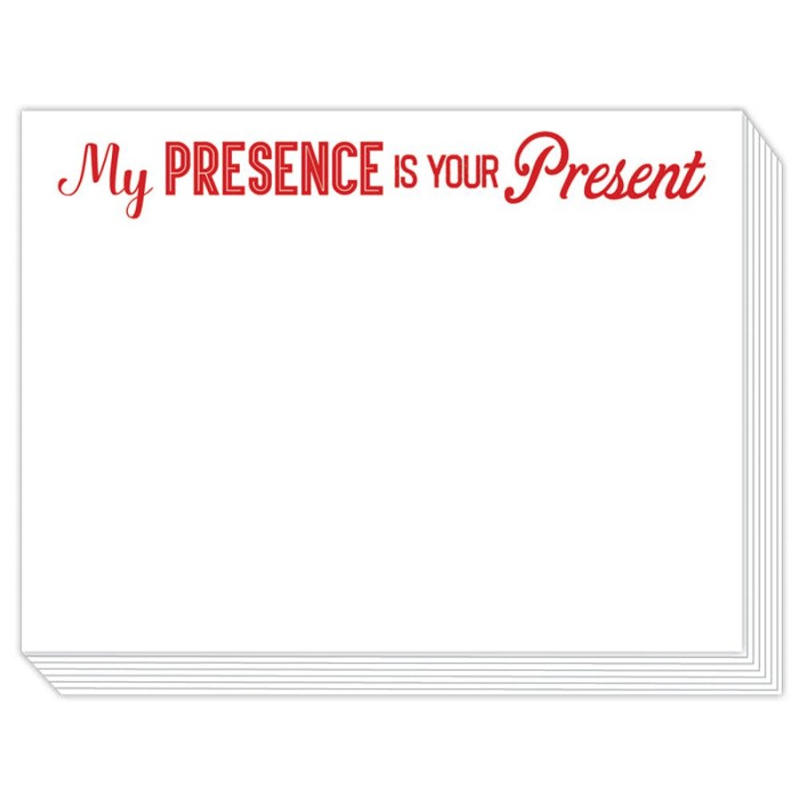 Notes & Pads Rosanne Beck | My Presence Is Your Present Slab Pad