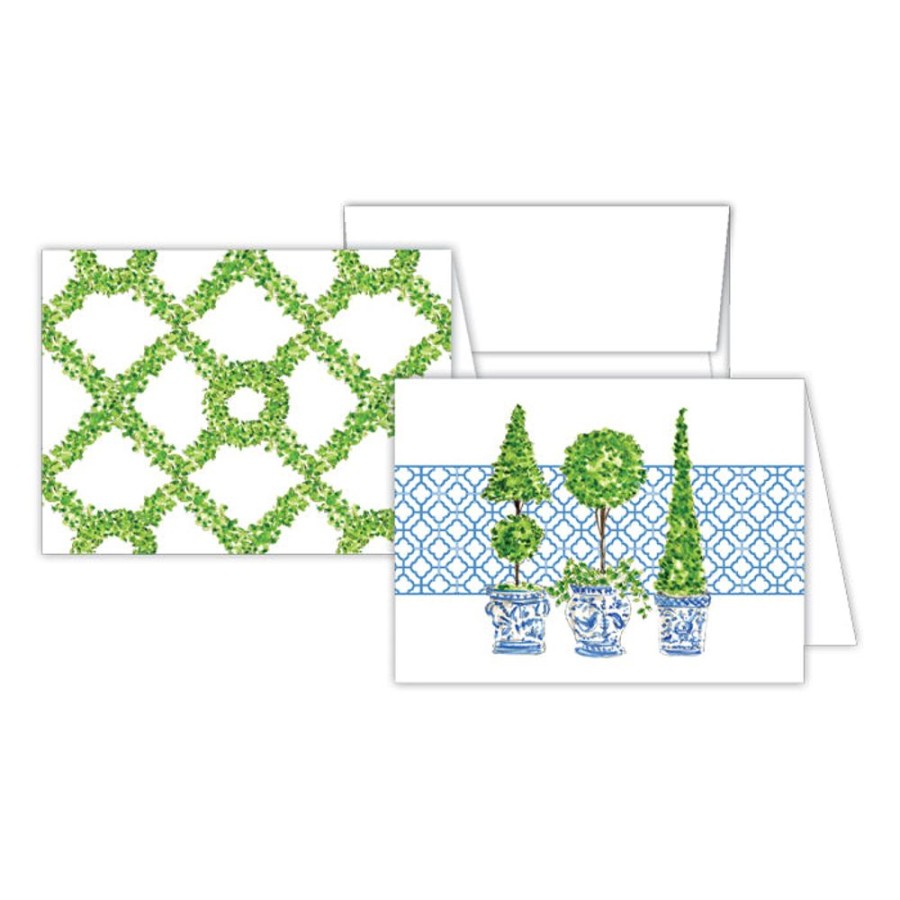 Notes & Pads Rosanne Beck | Ivy Topiary Trio Stationery Notes