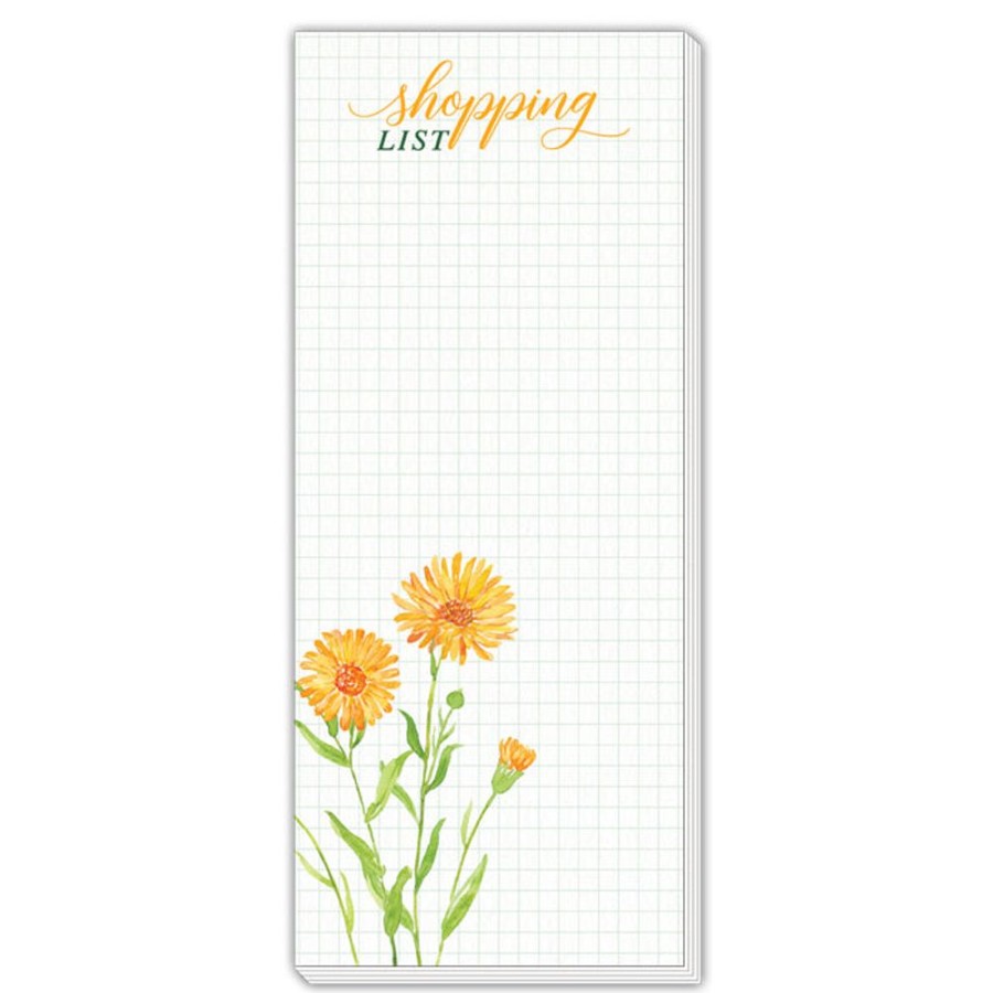 Notes & Pads Rosanne Beck | Shopping List Dandelions Skinny Notepad