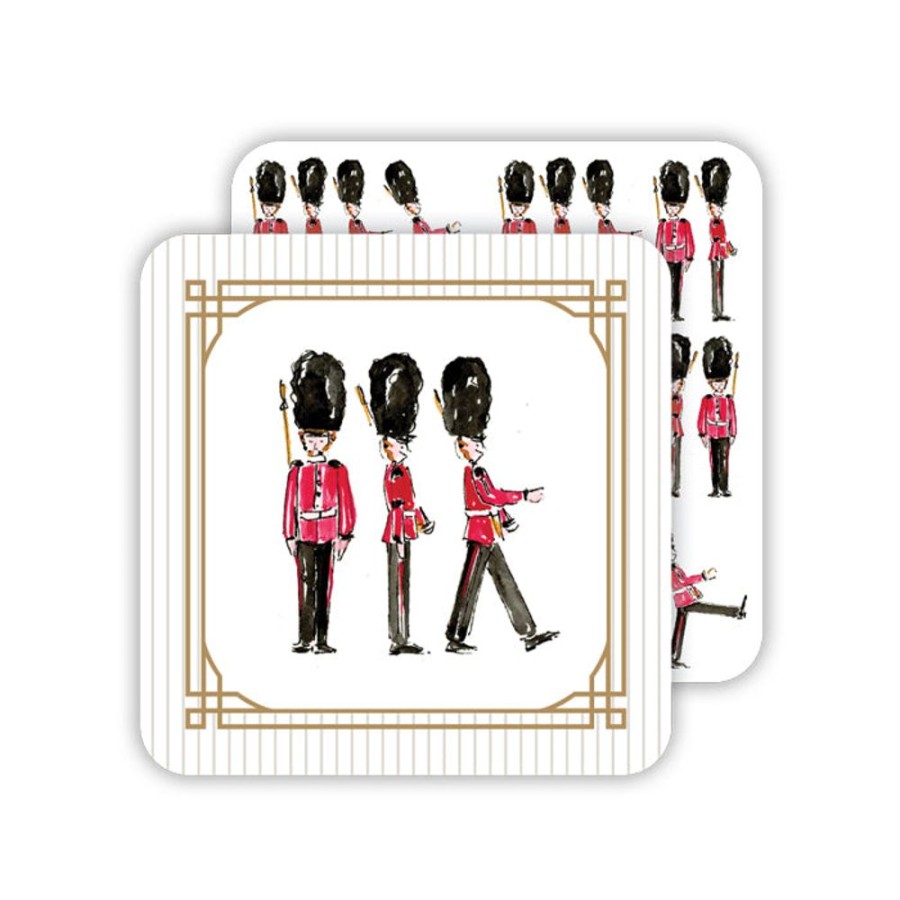 Home & Entertaining Rosanne Beck | Qeii Palace Guards Paper Coasters