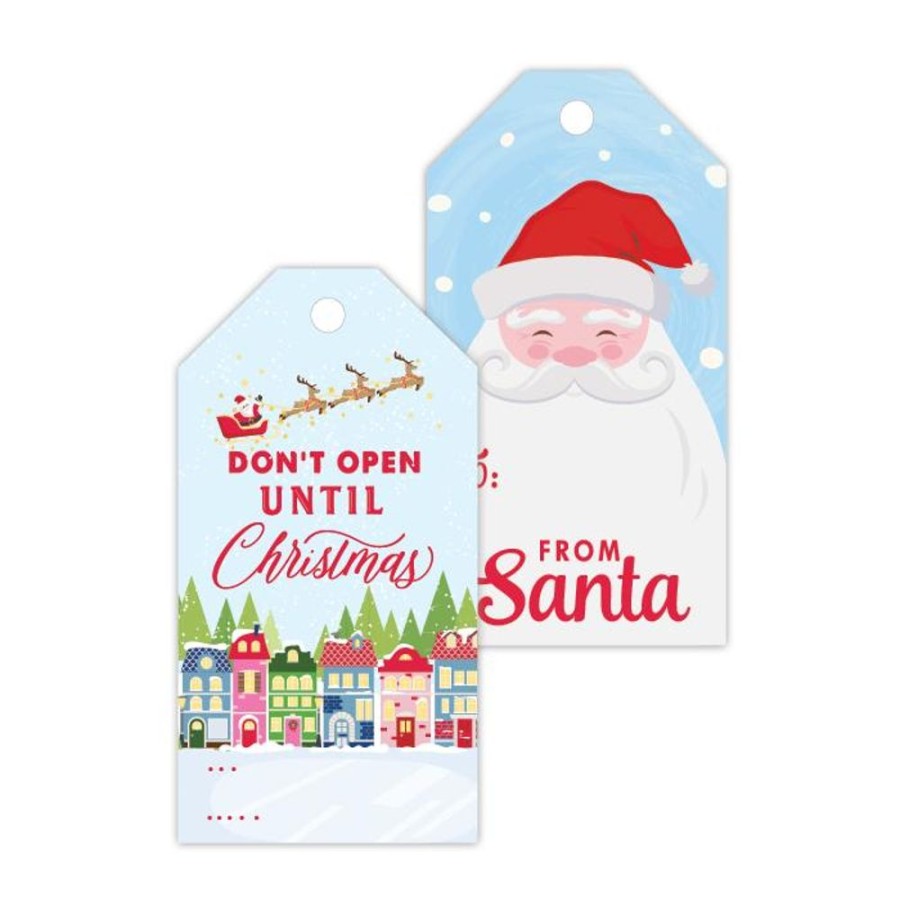 Seasonal Rosanne Beck | Don'T Open Until Christmas/From Santa Gift Tags