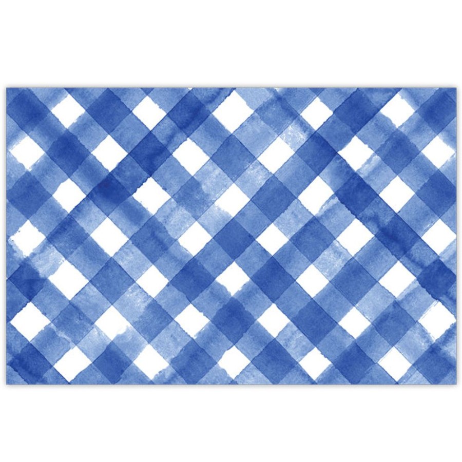 Home & Entertaining Rosanne Beck | Blue Buffalo Check Placemats