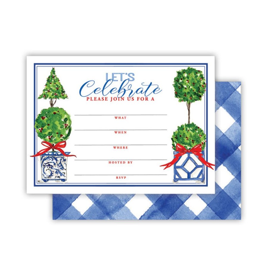 Seasonal Rosanne Beck | Lets Celebrate Blue Buffalo Check Flat Fill Ins