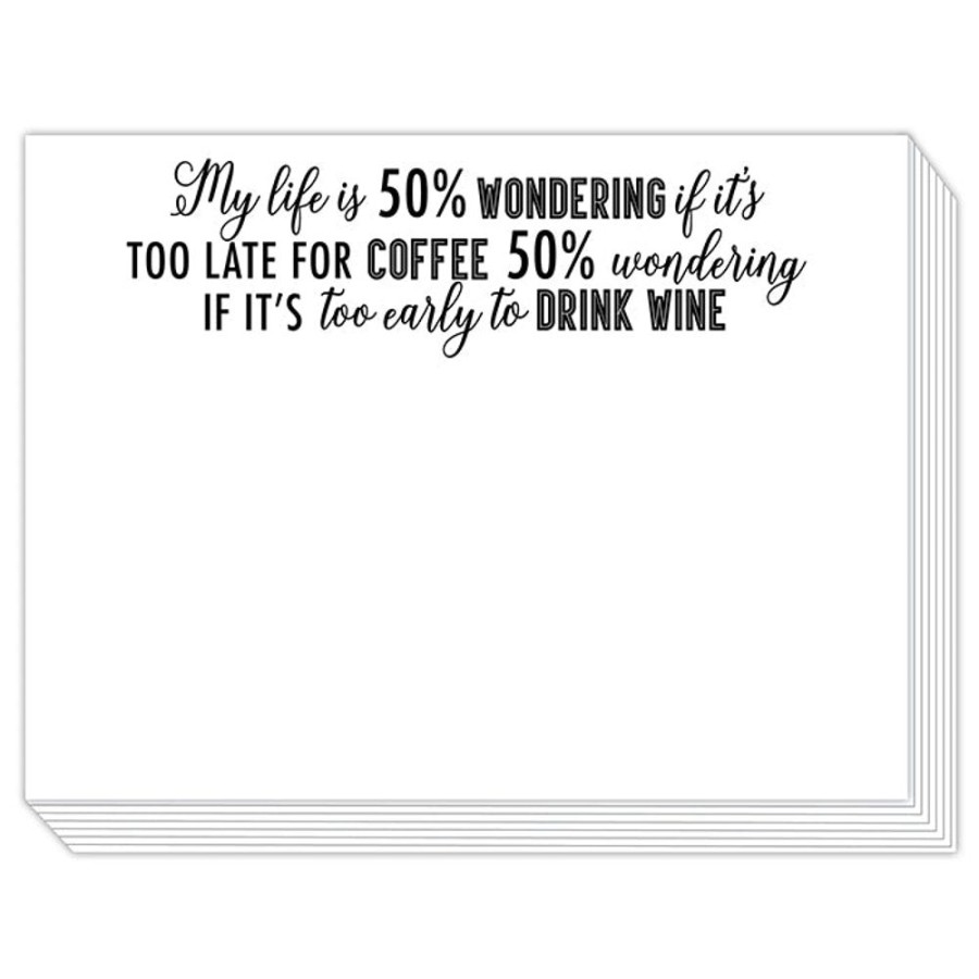 Notes & Pads Rosanne Beck | My Life Is 50% Slab Pad