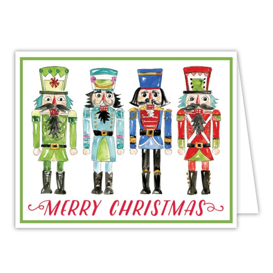 Seasonal Rosanne Beck | Merry Christmas Nutcracker Greeting Card