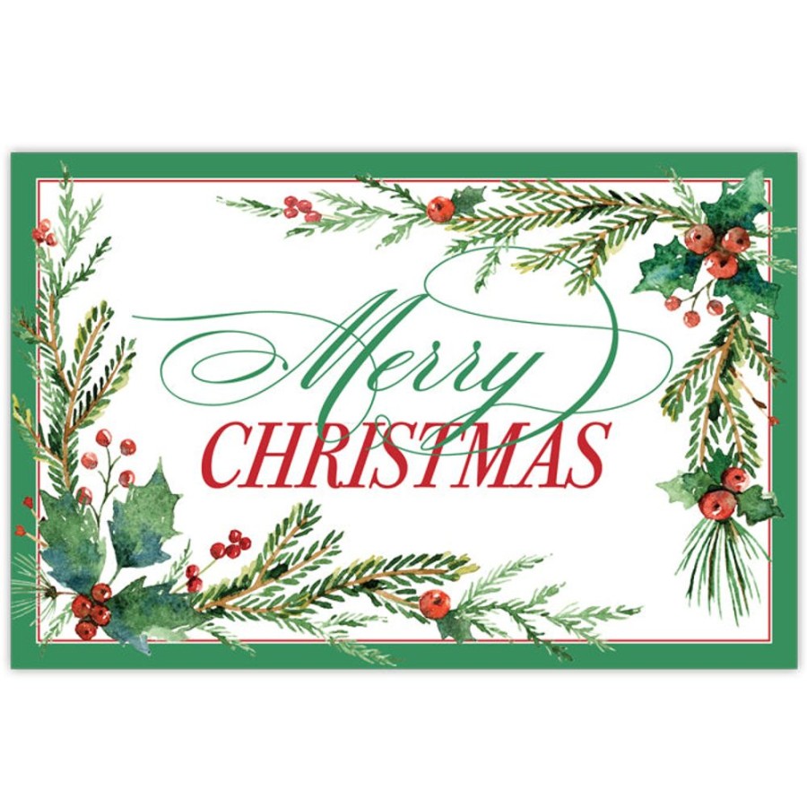 Seasonal Rosanne Beck | Merry Christamas Placemat