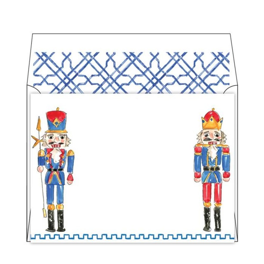 Notes & Pads Rosanne Beck | Handpainted Nutcrackers Flat Note Stationery