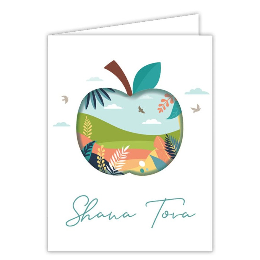 Invitations Rosanne Beck | Shana Tora Apple Landscape Greeting Card