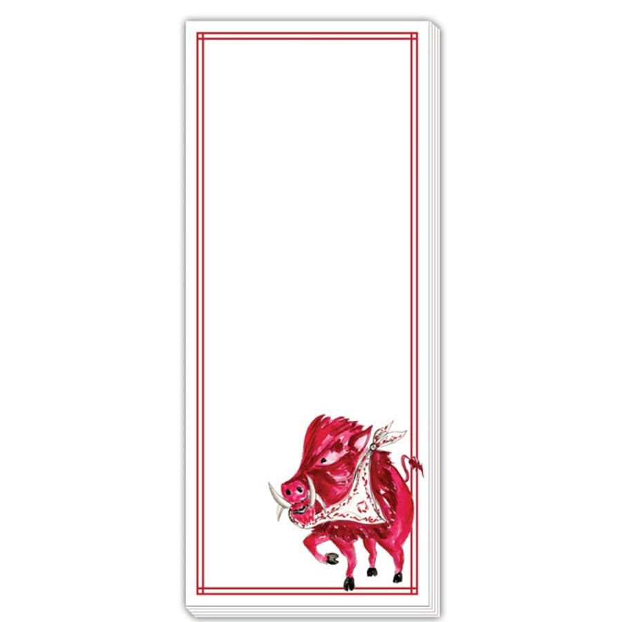 Seasonal Rosanne Beck | Razorback Skinny Notepad